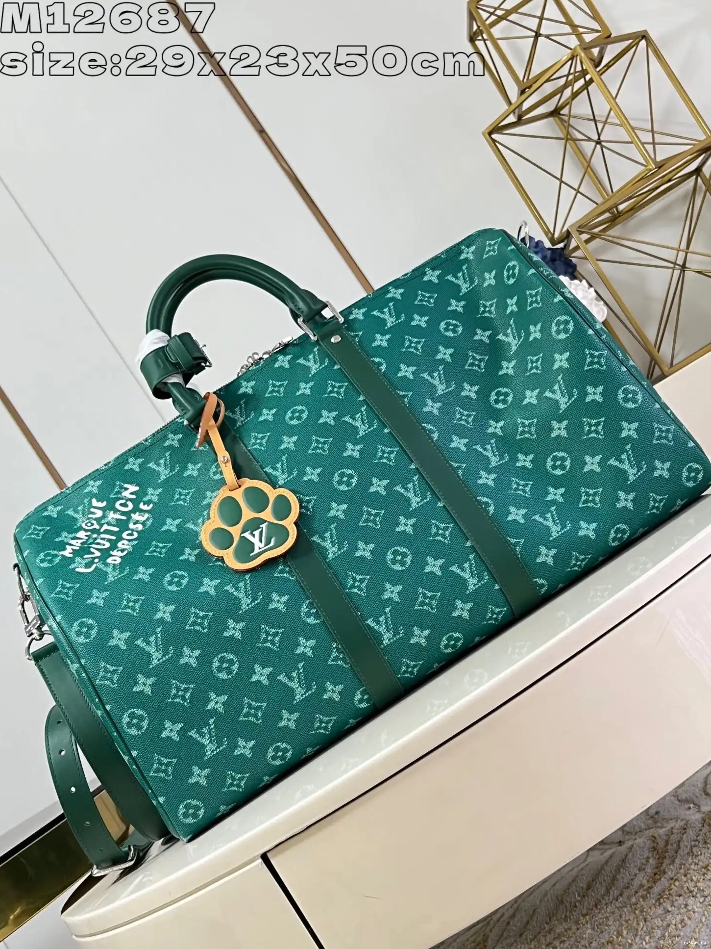 First bag ru VUITTON 50 KEEPALL LOUIS BANDOULIÈRE 0519